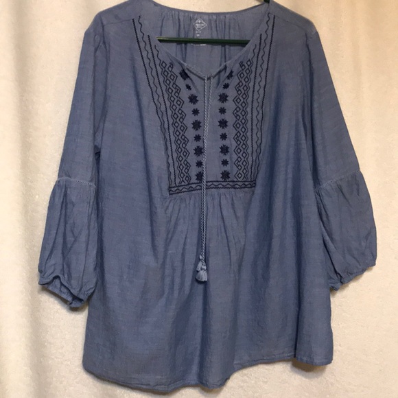 st john's bay peasant top